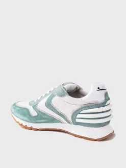 Voile Blanche Women's Julia Power Suede And Technical Nylon Sneaker -Fashion Clothing Shop 001 2015735xARMYICxAlt2 37646279