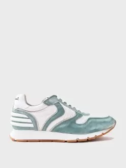 Voile Blanche Women's Julia Power Suede And Technical Nylon Sneaker -Fashion Clothing Shop 001 2015735xARMYICxPrimary 37646276