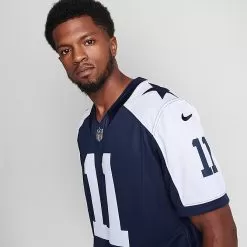 Men's Nike Dallas Cowboys NFL Micah Parsons Alternate Limited Jersey Navy/White - 31NM LY0 -Fashion Clothing Shop 31NM LY0 M5