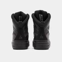 Big Kids' Nike Woodside 2 High ACG Boots Black/Black/Black - 524872 004 -Fashion Clothing Shop 524872 004 P4