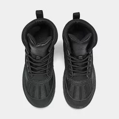 Big Kids' Nike Woodside 2 High ACG Boots Black/Black/Black - 524872 004 -Fashion Clothing Shop 524872 004 P5