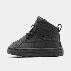 Kids' Toddler Nike Woodside 2 High ACG Boots Black/Black/Black - 524874 004