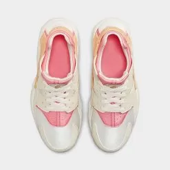 Big Kids' Nike Huarache Run Casual Shoes Sail/Coconut Milk/Coral Chalk/Celestial Gold - 654275 118 10 Big Kids' Nike Huarache Run Casual Shoes Sail/Coconut Milk/Coral Chalk/Celestial Gold - 654275 118 -Fashion Clothing Shop 654275 118 P5