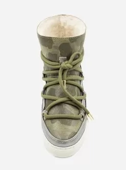 Inuikii Inuikki Silver Metallic Camoflauge Sneaker -Fashion Clothing Shop 70202 17xSILVERxAlt2 74561521