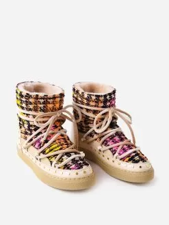 Inuikii Women's Pull Punk Sneaker Wedge -Fashion Clothing Shop 70203 065x103CREAMxAlt3 50954057