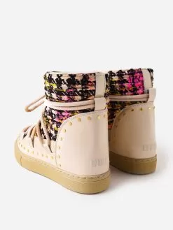 Inuikii Women's Pull Punk Sneaker Wedge -Fashion Clothing Shop 70203 065x103CREAMxAlt4 50954059