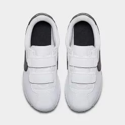 Boys' Little Kids' Nike Cortez Basic SL Casual Shoes White/Black - 904767 102 -Fashion Clothing Shop 904767 102 P5