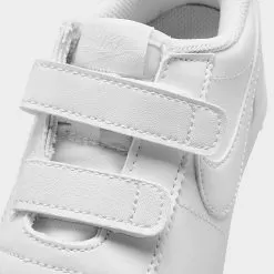Boys' Toddler Nike Cortez Basic SL Hook-and-Loop Casual Shoes White/White/White - 904769 100 -Fashion Clothing Shop 904769 100 P3