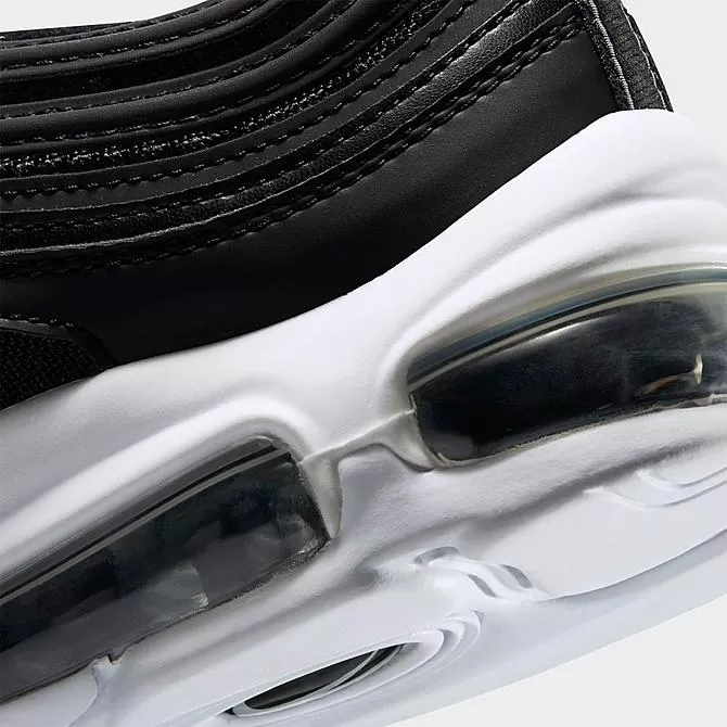 Big Kids' Nike Air Max 97 Casual Shoes Black/White - 921522 001 3 Big Kids' Nike Air Max 97 Casual Shoes Black/White - 921522 001 - Image 3