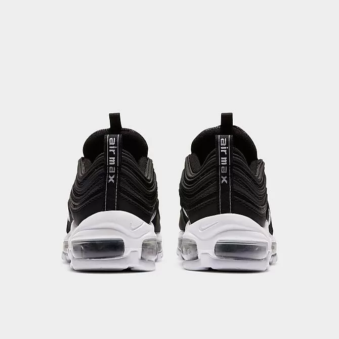 Big Kids' Nike Air Max 97 Casual Shoes Black/White - 921522 001 4 Big Kids' Nike Air Max 97 Casual Shoes Black/White - 921522 001 - Image 4