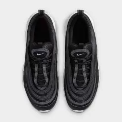 Big Kids' Nike Air Max 97 Casual Shoes Black/White - 921522 001 10 Big Kids' Nike Air Max 97 Casual Shoes Black/White - 921522 001 -Fashion Clothing Shop 921522 001 P5