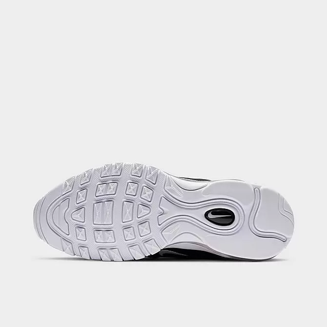 Big Kids' Nike Air Max 97 Casual Shoes Black/White - 921522 001 6 Big Kids' Nike Air Max 97 Casual Shoes Black/White - 921522 001 - Image 6