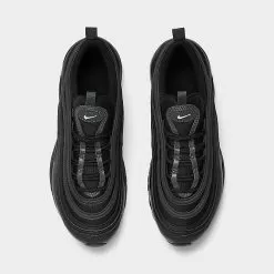 Big Kids' Nike Air Max 97 Casual Shoes Black/White/Anthracite - 921522 011 -Fashion Clothing Shop 921522 011 P5