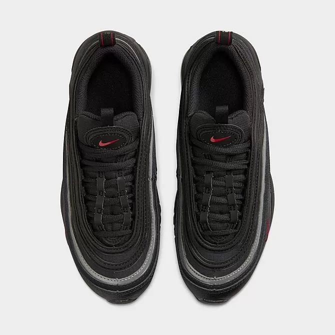 Big Kids' Nike Air Max 97 Casual Shoes Black/Black/Sport Red/White - 921522 028 5 Big Kids' Nike Air Max 97 Casual Shoes Black/Black/Sport Red/White - 921522 028 - Image 5