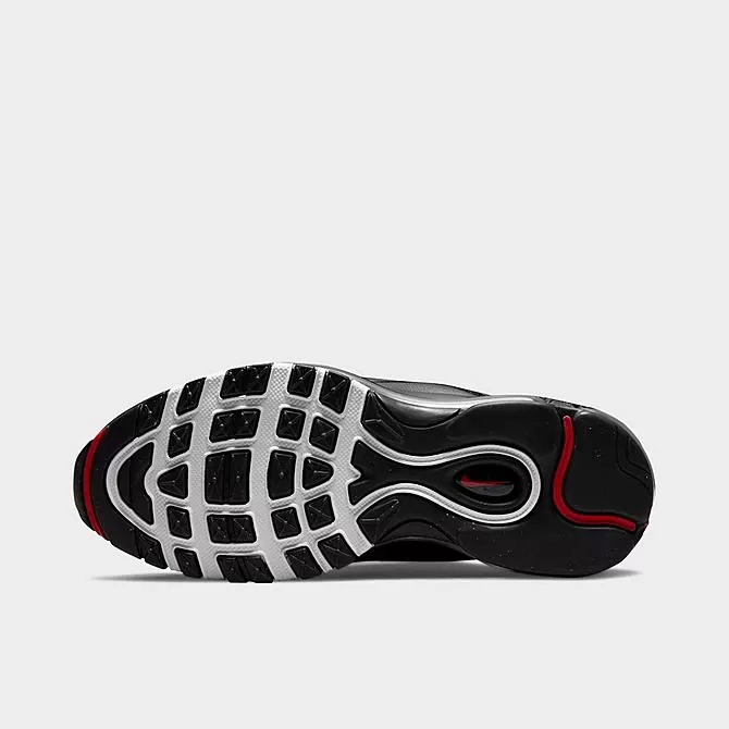 Big Kids' Nike Air Max 97 Casual Shoes Black/Black/Sport Red/White - 921522 028 6 Big Kids' Nike Air Max 97 Casual Shoes Black/Black/Sport Red/White - 921522 028 - Image 6