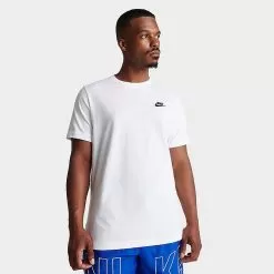 Nike Sportswear Club T-Shirt White/Black - AR4997 101