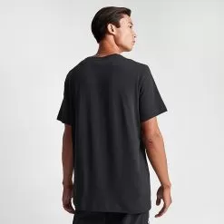 Men's Nike Sportswear Icon Futura T-Shirt Black/White - AR5004 010 -Fashion Clothing Shop AR5004 010 M4
