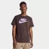 Men's Nike Sportswear Icon Futura T-Shirt Earth - AR5004 231