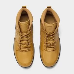 Big Kids' Nike Manoa Leather Boots Wheat/Wheat/Black - BQ5372 700 -Fashion Clothing Shop BQ5372 700 P5