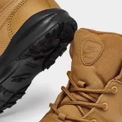 Boys' Toddler Nike Manoa Leather Boots Wheat/Wheat/Black - BQ5374 700 -Fashion Clothing Shop BQ5374 700 P3