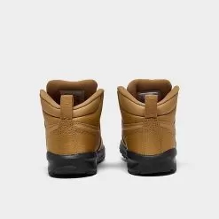 Boys' Toddler Nike Manoa Leather Boots Wheat/Wheat/Black - BQ5374 700 -Fashion Clothing Shop BQ5374 700 P4