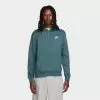 Nike Sportswear Club Fleece Embroidered Hoodie Faded Spruce/Faded Spruce/White - BV2654 309