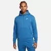 Nike Sportswear Club Fleece Embroidered Hoodie Dark Marina Blue/Dark Marina Blue/White - BV2654 407