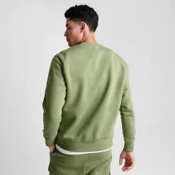 Nike Sportswear Club Fleece Crewneck Sweatshirt Alligator/White - BV2662 334 9 Nike Sportswear Club Fleece Crewneck Sweatshirt Alligator/White - BV2662 334 -Fashion Clothing Shop BV2662 334 M4