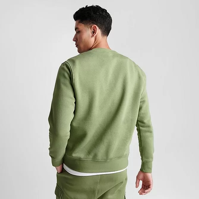 Nike Sportswear Club Fleece Crewneck Sweatshirt Alligator/White - BV2662 334 4 Nike Sportswear Club Fleece Crewneck Sweatshirt Alligator/White - BV2662 334 - Image 4