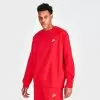 Nike Sportswear Club Fleece Crewneck Sweatshirt University Red - BV2662 657