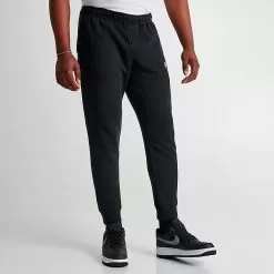 Nike Sportswear Club Fleece Cuffed Jogger Pants Black/Black/White - BV2671 010 -Fashion Clothing Shop BV2671 010 M3