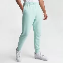 Nike Sportswear Club Fleece Cuffed Jogger Pants Jade Ice/Jade Ice/White - BV2671 346 -Fashion Clothing Shop BV2671 346 M3