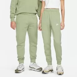 Nike Sportswear Club Fleece Cuffed Jogger Pants Oil Green/Oil Green/White - BV2671 386