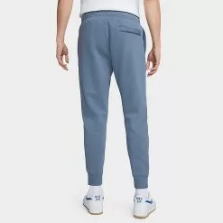 Nike Sportswear Club Fleece Cuffed Jogger Pants Diffused Blue/Diffused Blue/White - BV2671 491 -Fashion Clothing Shop BV2671 491 M3
