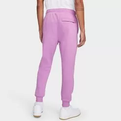 Nike Sportswear Club Fleece Cuffed Jogger Pants Violet Shock/Violet Shock/White - BV2671 591 8 Nike Sportswear Club Fleece Cuffed Jogger Pants Violet Shock/Violet Shock/White - BV2671 591 -Fashion Clothing Shop BV2671 591 M3
