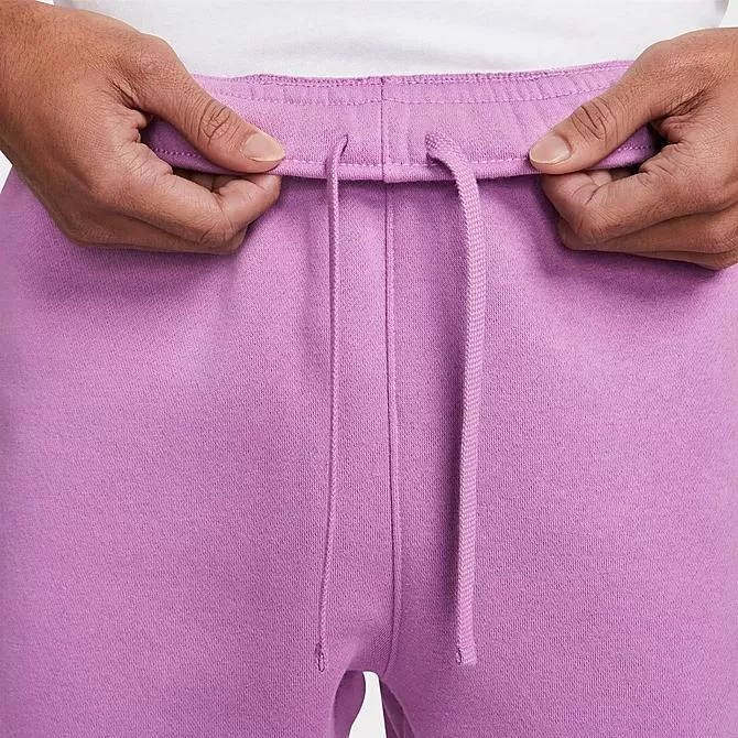 Nike Sportswear Club Fleece Cuffed Jogger Pants Violet Shock/Violet Shock/White - BV2671 591 5 Nike Sportswear Club Fleece Cuffed Jogger Pants Violet Shock/Violet Shock/White - BV2671 591 - Image 5
