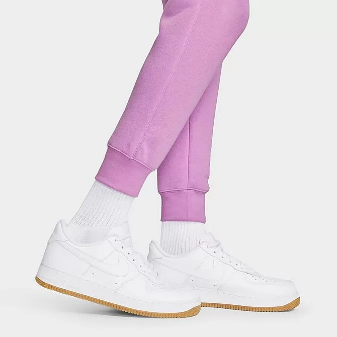 Nike Sportswear Club Fleece Cuffed Jogger Pants Violet Shock/Violet Shock/White - BV2671 591 6 Nike Sportswear Club Fleece Cuffed Jogger Pants Violet Shock/Violet Shock/White - BV2671 591 - Image 6