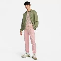 Men's Nike Sportswear Club Jersey Jogger Pants Pink Bloom/Pink Bloom/White - BV2737 686 7 Men's Nike Sportswear Club Jersey Jogger Pants Pink Bloom/Pink Bloom/White - BV2737 686 -Fashion Clothing Shop BV2737 686 M3
