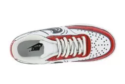 Nike By BallodaSola Sneaker COURT VISION LOW RED CARTOONS -Fashion Clothing Shop Ballodasola Nike Cartoon Rosso 232500043 0004