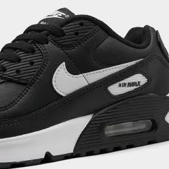Big Kids' Nike Air Max 90 Casual Shoes Black/Black/Black/White - CD6864 010 8 Big Kids' Nike Air Max 90 Casual Shoes Black/Black/Black/White - CD6864 010 -Fashion Clothing Shop CD6864 010 P3