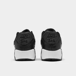 Big Kids' Nike Air Max 90 Casual Shoes Black/Black/Black/White - CD6864 010 9 Big Kids' Nike Air Max 90 Casual Shoes Black/Black/Black/White - CD6864 010 -Fashion Clothing Shop CD6864 010 P4