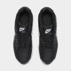 Big Kids' Nike Air Max 90 Casual Shoes Black/Black/Black/White - CD6864 010 10 Big Kids' Nike Air Max 90 Casual Shoes Black/Black/Black/White - CD6864 010 -Fashion Clothing Shop CD6864 010 P5