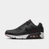 Big Kids' Nike Air Max 90 Casual Shoes Anthracite/Black/Team Red/Summit White/White - CD6864 022