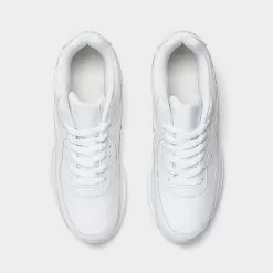 Big Kids' Nike Air Max 90 Casual Shoes White/White/Mtlc Silver/White - CD6864 100 10 Big Kids' Nike Air Max 90 Casual Shoes White/White/Mtlc Silver/White - CD6864 100 -Fashion Clothing Shop CD6864 100 P5