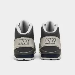 Boys' Big Kids' Nike Air Trainer SC Training Shoes Dark Grey/Black/Midnight Navy/Volt - CJ0580 001 -Fashion Clothing Shop CJ0580 001 P4