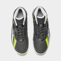 Boys' Big Kids' Nike Air Trainer SC Training Shoes Dark Grey/Black/Midnight Navy/Volt - CJ0580 001 -Fashion Clothing Shop CJ0580 001 P5