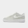 Big Kids' Nike Air Force 1 Low Casual Shoes Light Bone/White - CT3839 001