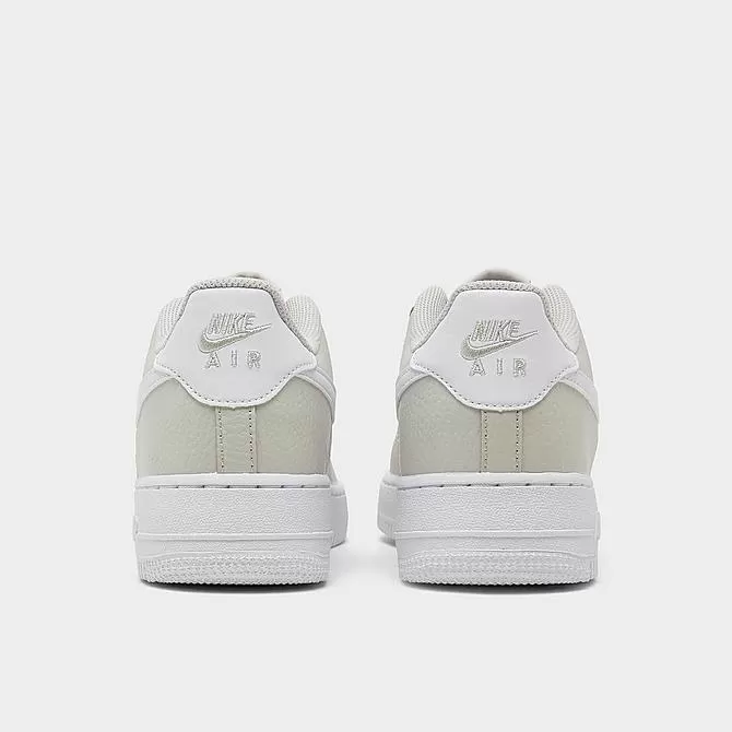 Big Kids' Nike Air Force 1 Low Casual Shoes Light Bone/White - CT3839 001 4 Big Kids' Nike Air Force 1 Low Casual Shoes Light Bone/White - CT3839 001 - Image 4