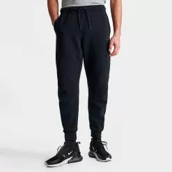 Nike Tech Fleece Taped Jogger Pants Black - CU4495 010