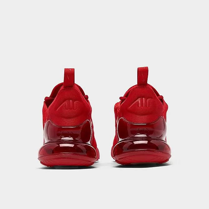 Big Kids' Nike Air Max 270 Casual Shoes University Red/University Red/Black - CW6987 600 4 Big Kids' Nike Air Max 270 Casual Shoes University Red/University Red/Black - CW6987 600 - Image 4